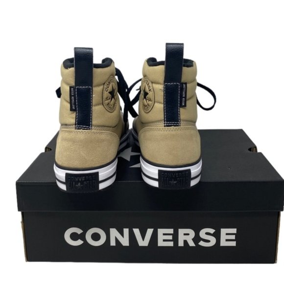 Converse CTAS Berkshire Boot Hi Men's Nomad Khaki Leather Sneakers A04475C - Picture 5 of 9